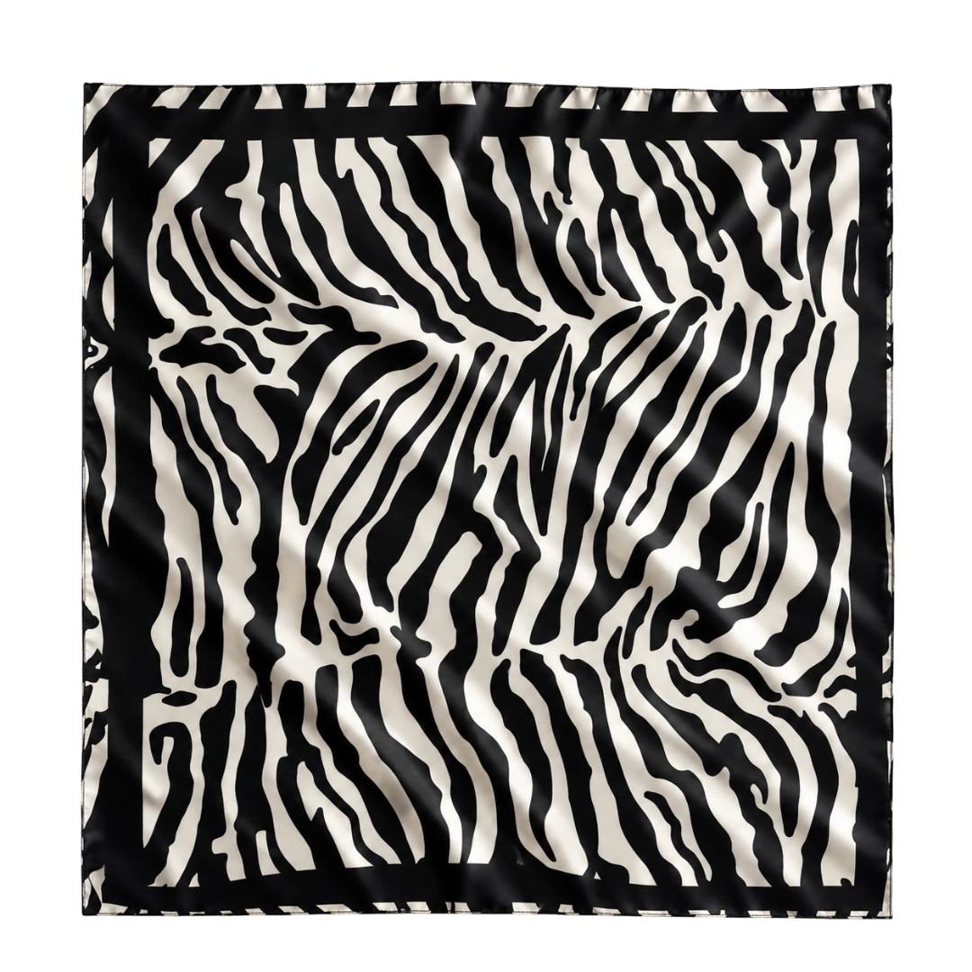 "Zebra" Silky Scarf