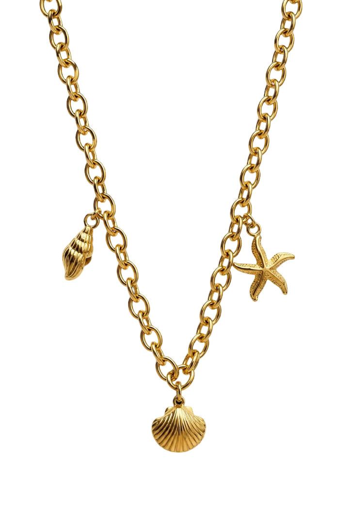 "Ocean" Charm Necklace