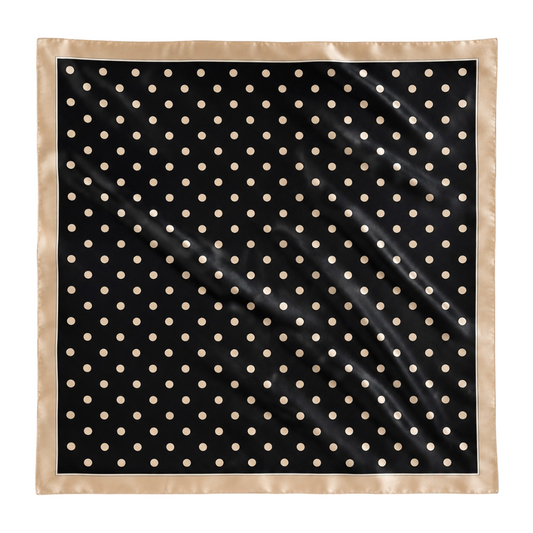 "Polka Dots" Silky Scarf
