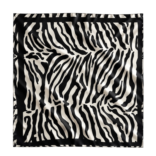 "Zebra" Silky Scarf